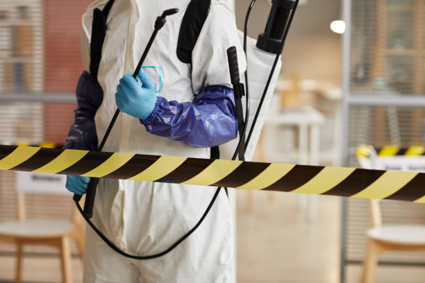 Professional Biohazard technician working in Arcadia, WI